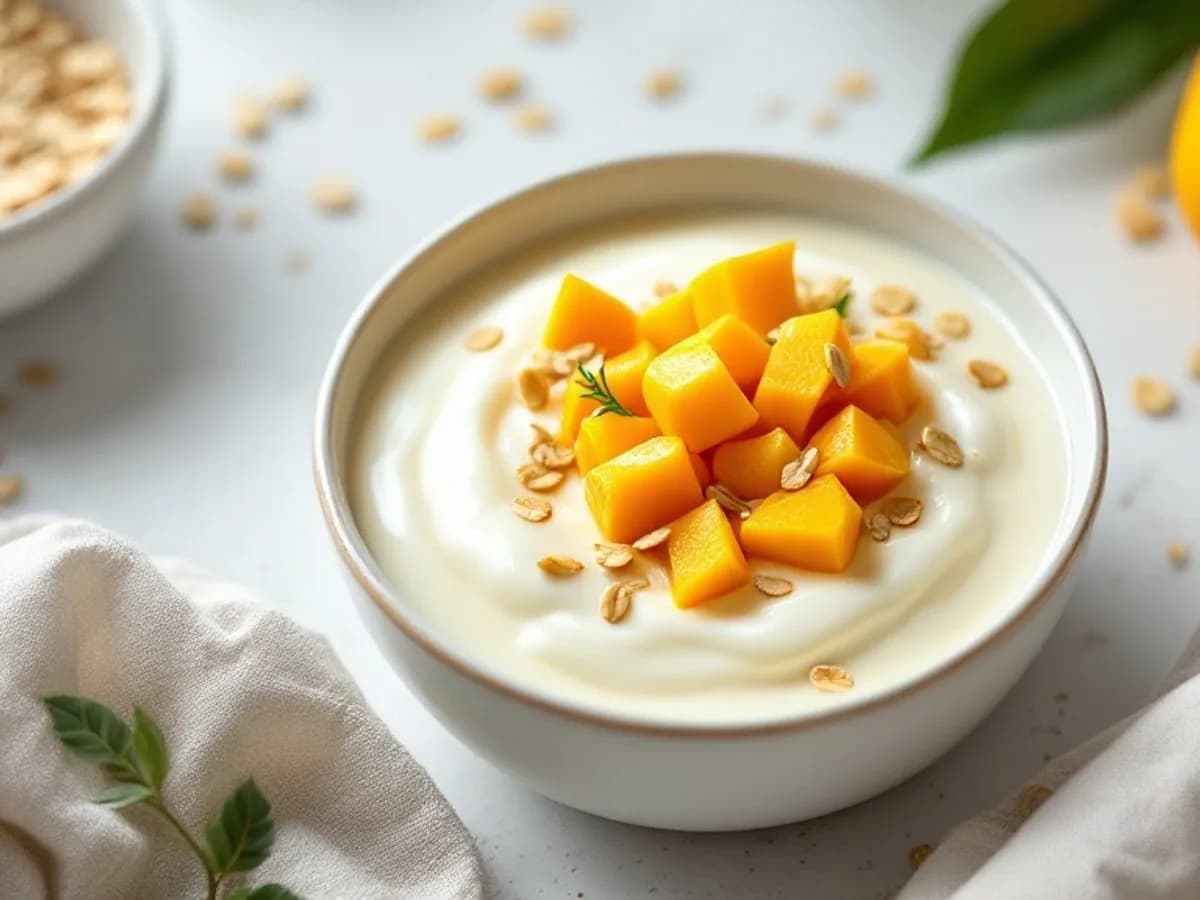 Skyr-Mango-Bowl